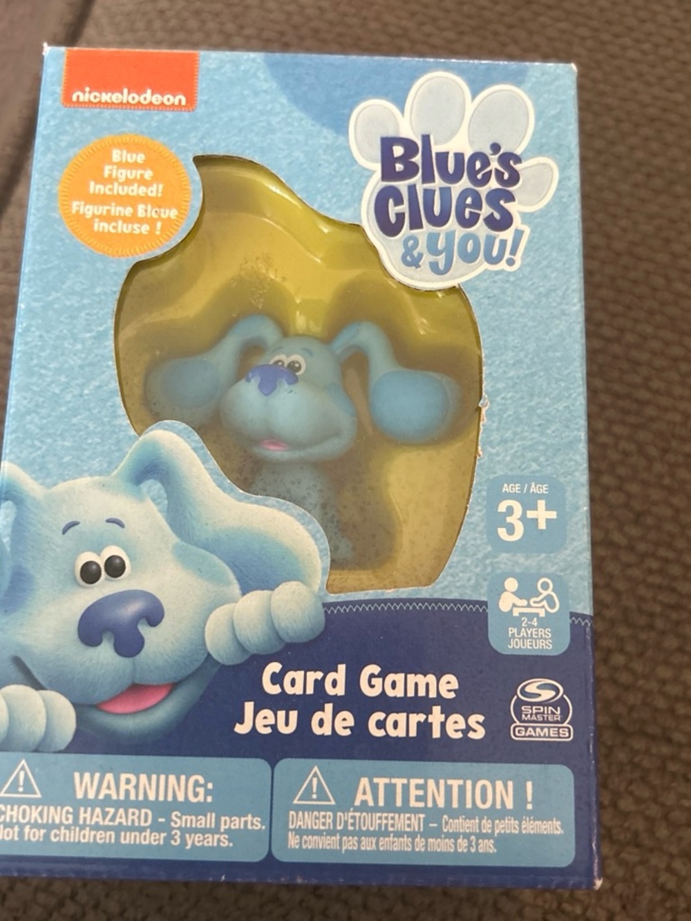 Nickelodeon Blue's Clues & You! Card Game - Blue